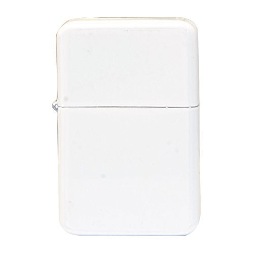 Thirsty Rhino Klik, Windproof Refillable Oil Wick Lighter with Vintage Flip Top and Aluminum Gift Case