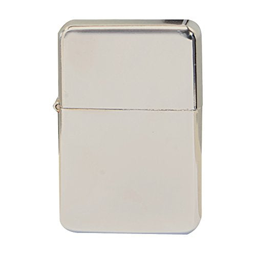 Thirsty Rhino Klik, Windproof Refillable Oil Wick Lighter with Vintage Flip Top and Aluminum Gift Case