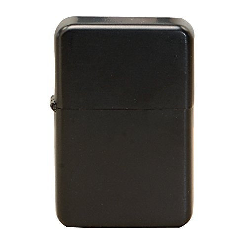 Thirsty Rhino Klik, Windproof Refillable Oil Wick Lighter with Vintage Flip Top and Aluminum Gift Case