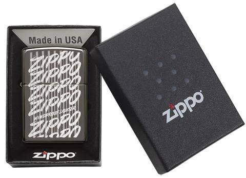 Personalized American Classic Elegant Design Lighter Zippo - Free Engraving - Christmas, Halloween & Valentines Day Gift (Gold HP)