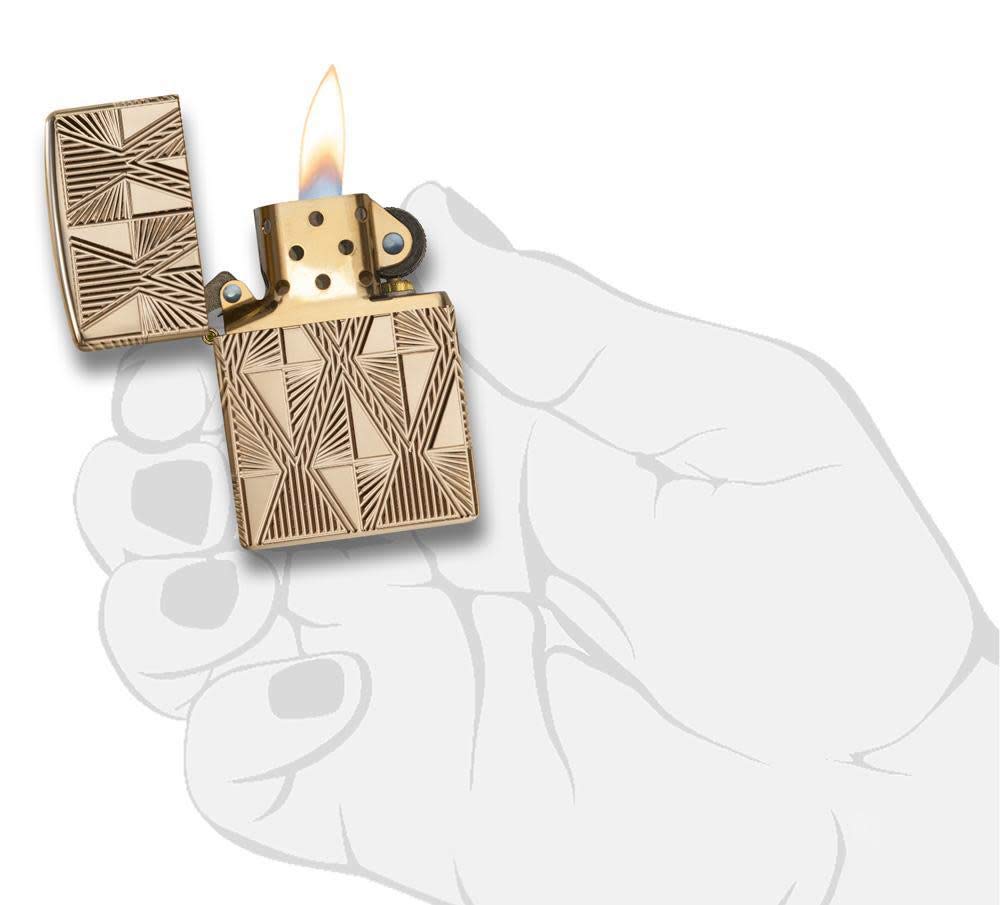 Zippo Armor Deep Carve Lighters