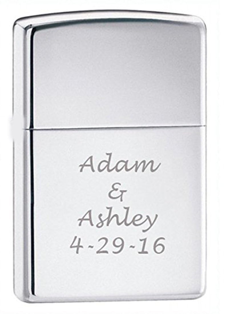 Personalized Zippo Harley-Davidson Windproof Oil Lighter Engraving - Christmas, Halloween & Valentines Day Gift (Black Ice)