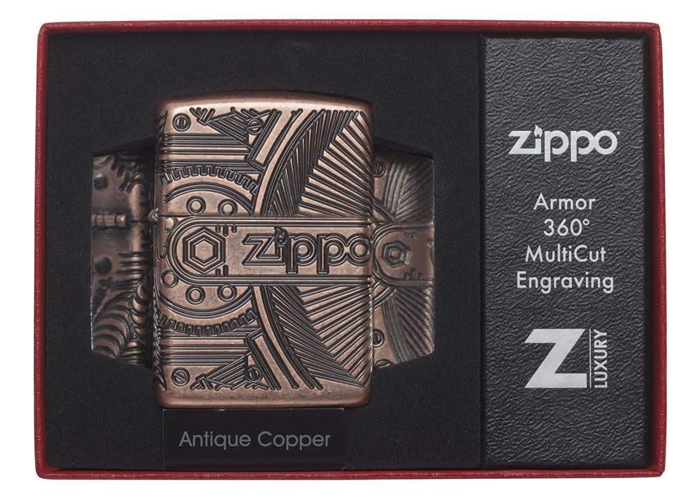 Zippo Armor Deep Carve Lighters