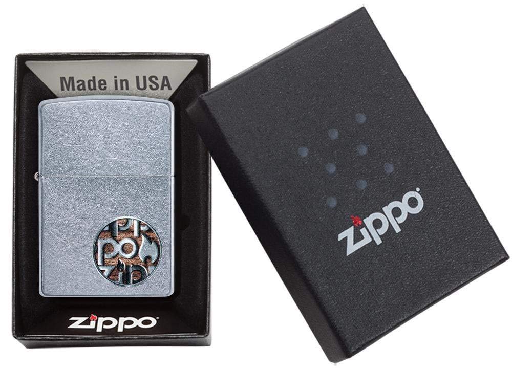 Personalized American Classic Elegant Design Lighter Zippo - Free Engraving - Christmas, Halloween & Valentines Day Gift (Gold HP)