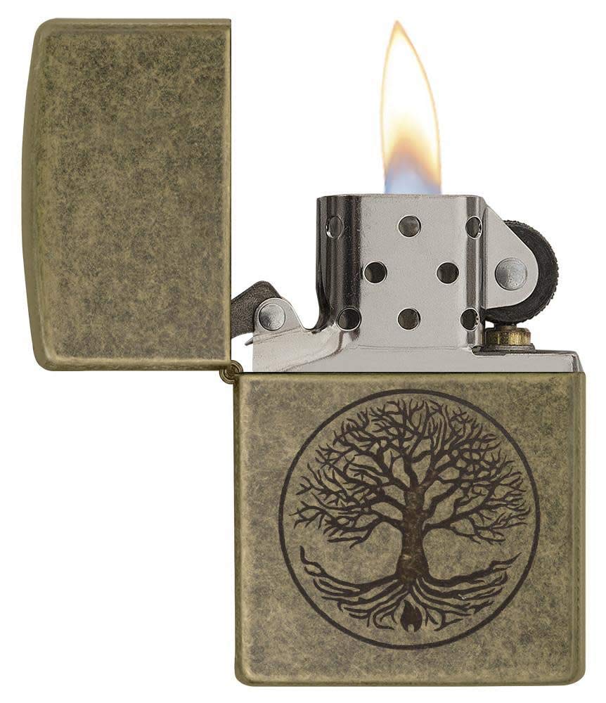 Zippo Armor Tree of Life Design Pocket Lighter