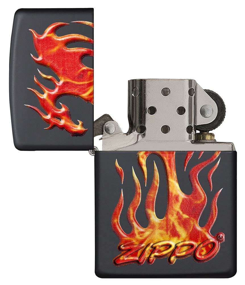 Zippo Armor High Polish Green Elegant Dragon Pocket Lighter, One Size