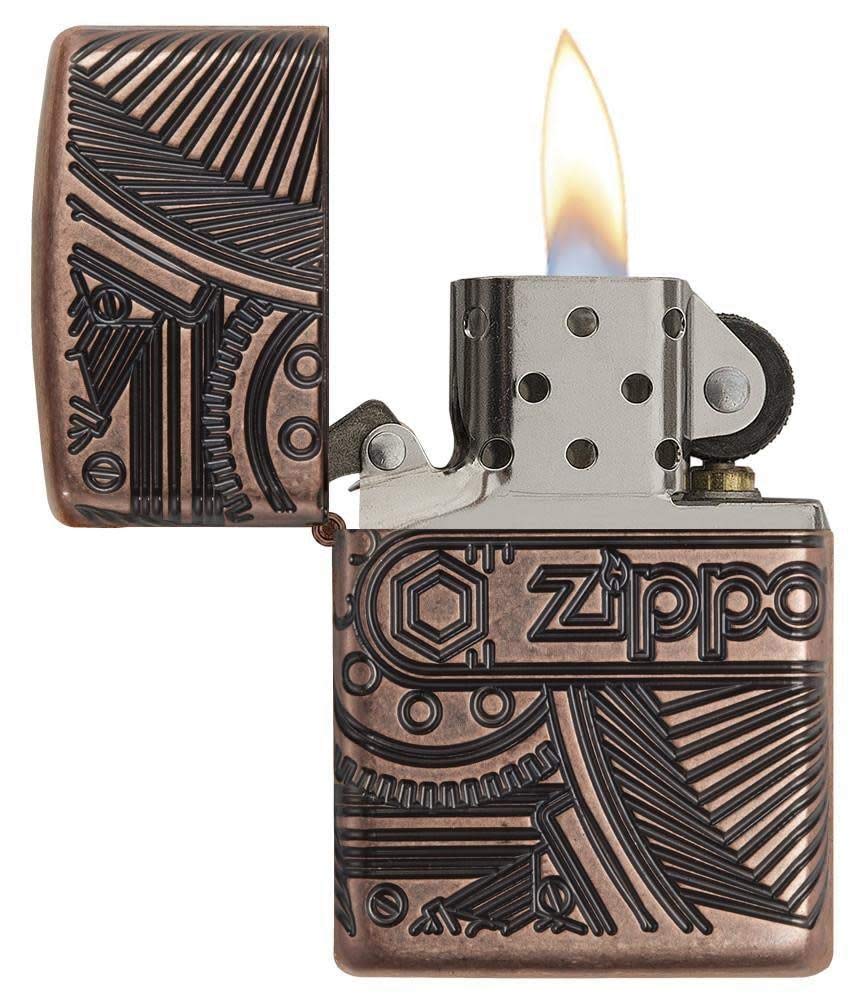 Zippo Armor Deep Carve Lighters