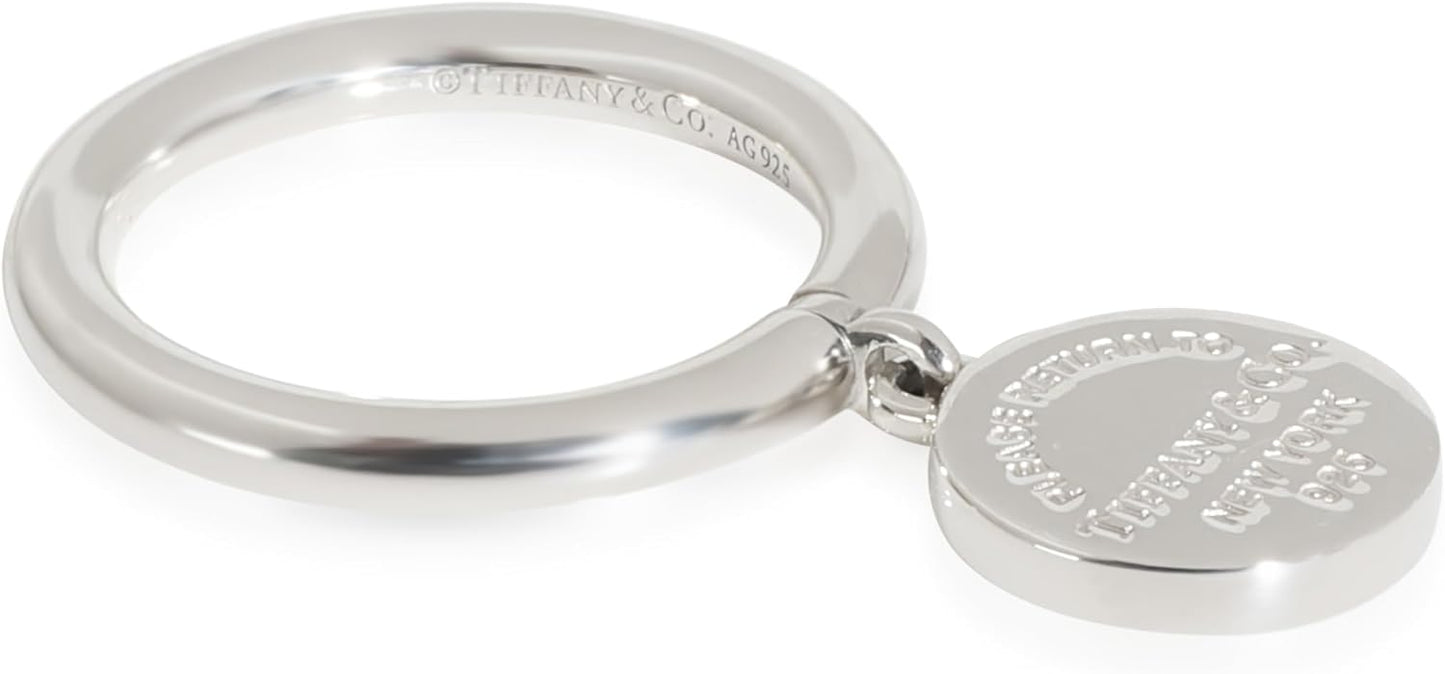 Pre-Loved Return To Tiffany Ring, Sterling Silver, 5.5 US