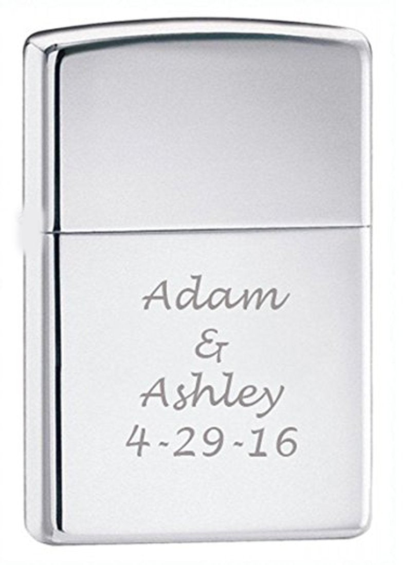 Personalized Zippo Harley-Davidson Windproof Oil Lighter Engraving - Christmas, Halloween & Valentines Day Gift (Black Ice)