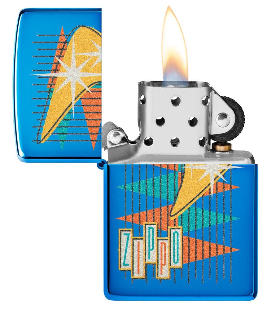 Personalized American Classic Elegant Design Lighter Zippo - Free Engraving - Christmas, Halloween & Valentines Day Gift (Gold HP)