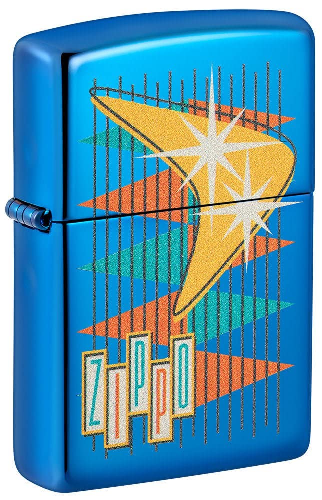 Personalized American Classic Elegant Design Lighter Zippo - Free Engraving - Christmas, Halloween & Valentines Day Gift (Gold HP)