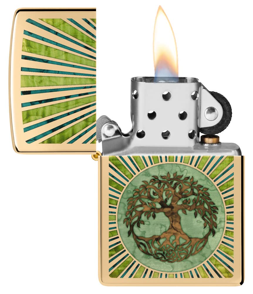 Zippo Armor Tree of Life Design Pocket Lighter