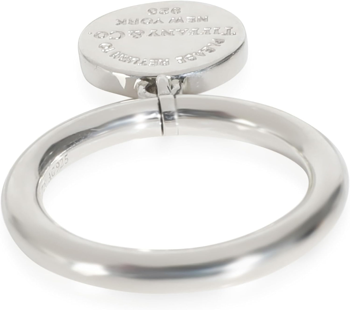 Pre-Loved Return To Tiffany Ring, Sterling Silver, 5.5 US