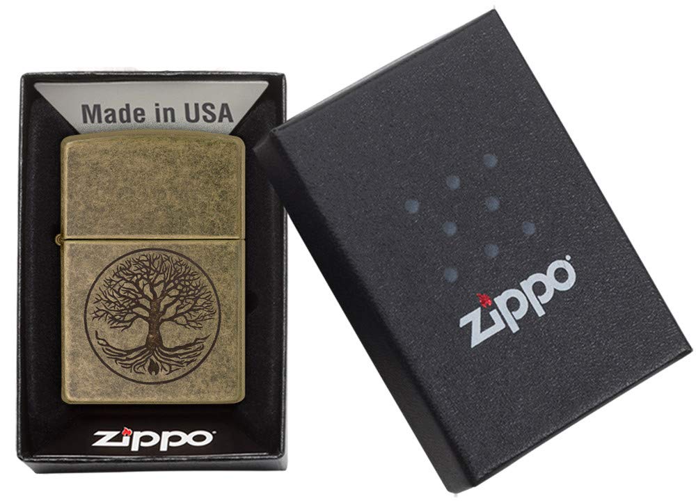 Zippo Armor Tree of Life Design Pocket Lighter