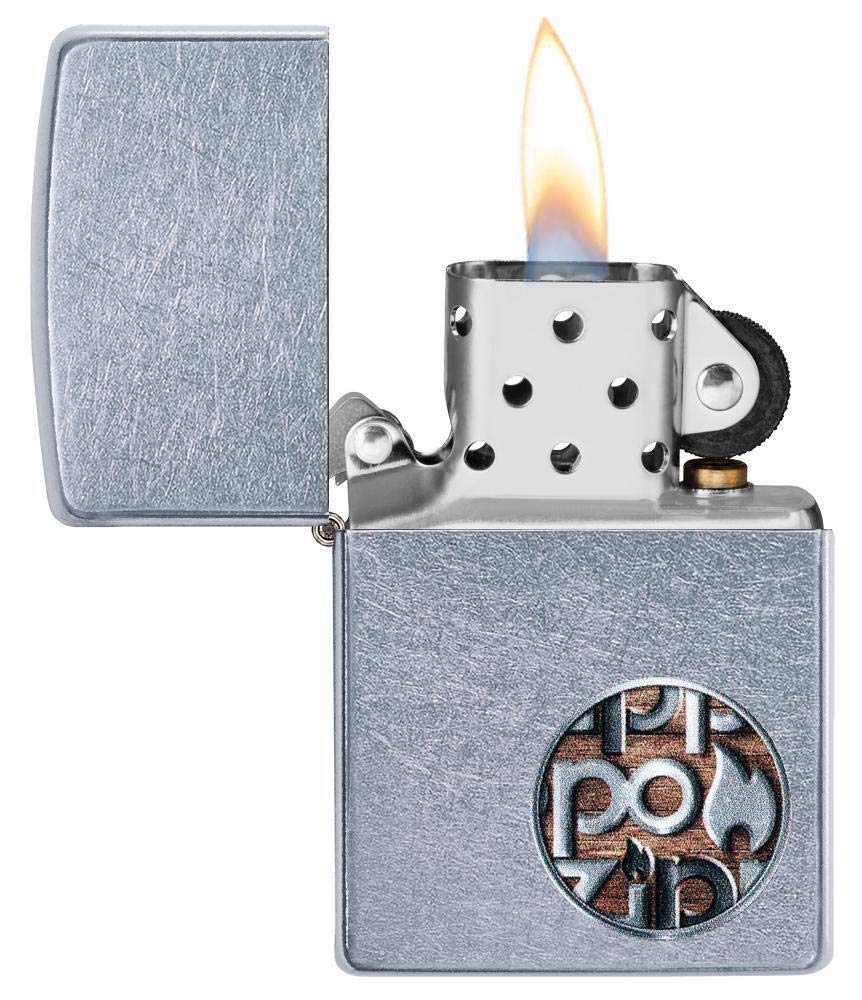 Personalized American Classic Elegant Design Lighter Zippo - Free Engraving - Christmas, Halloween & Valentines Day Gift (Gold HP)