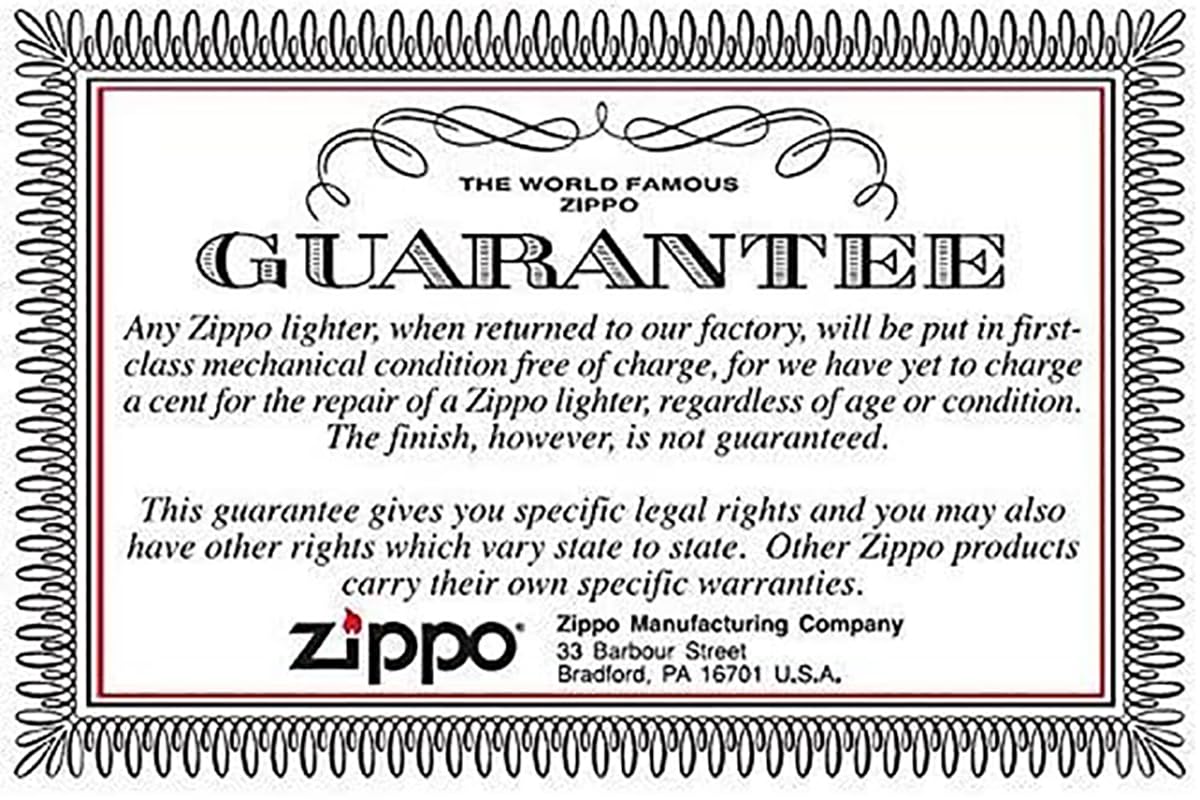 Personalized American Classic Elegant Design Lighter Zippo - Free Engraving - Christmas, Halloween & Valentines Day Gift (Gold HP)