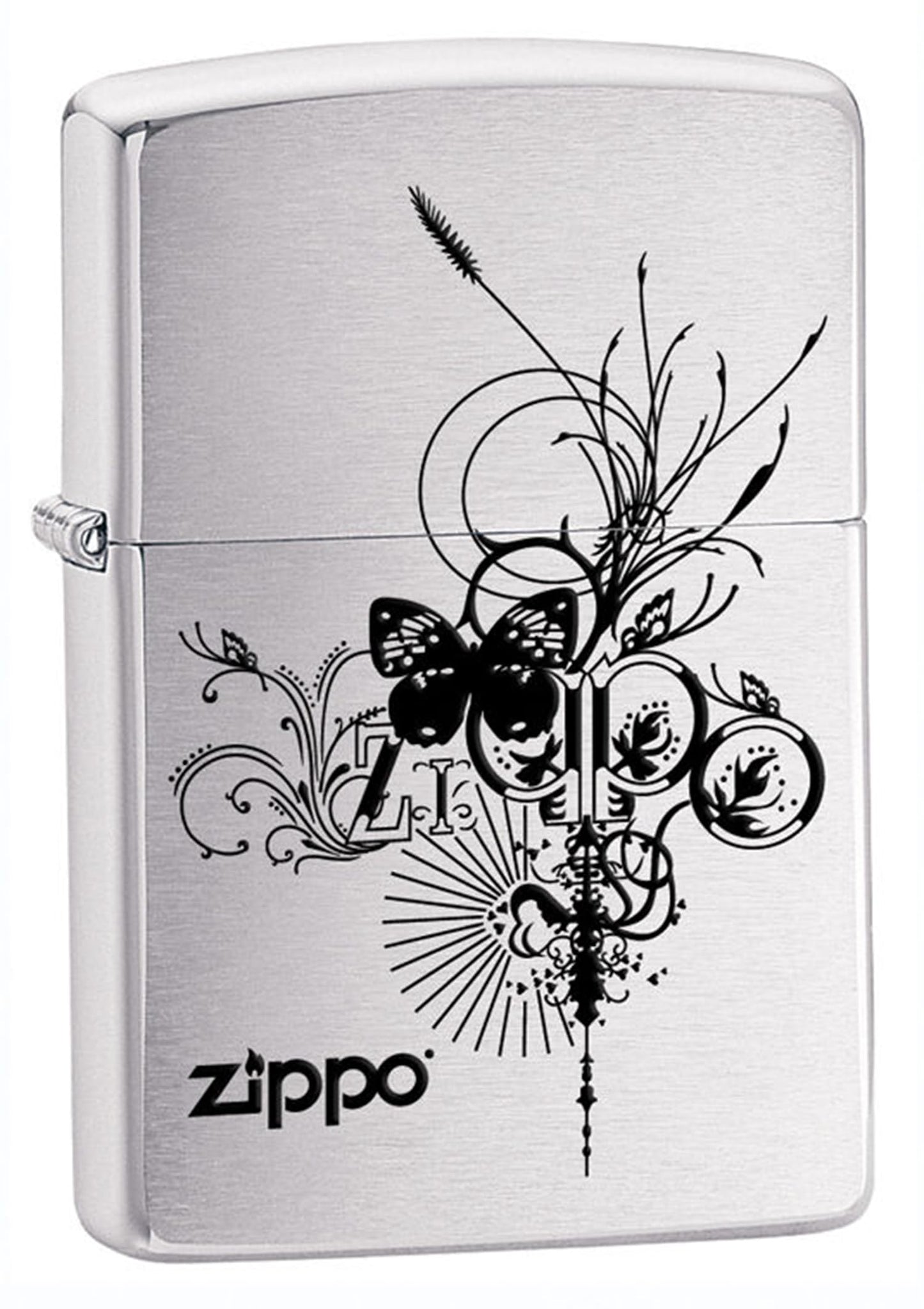 Personalized American Classic Elegant Design Lighter Zippo - Free Engraving - Christmas, Halloween & Valentines Day Gift (Gold HP)