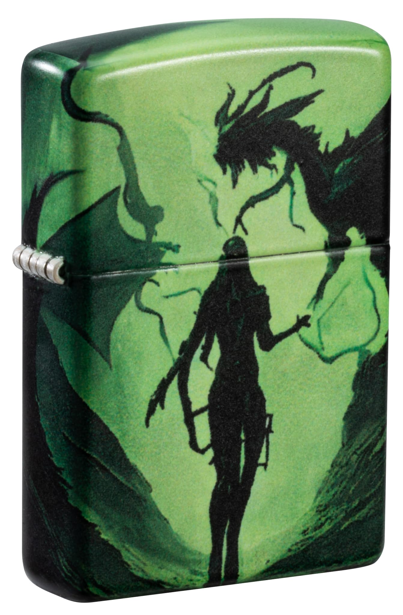 Zippo Dragon Fusion Design 540 Tumbled Brass Pocket Lighter
