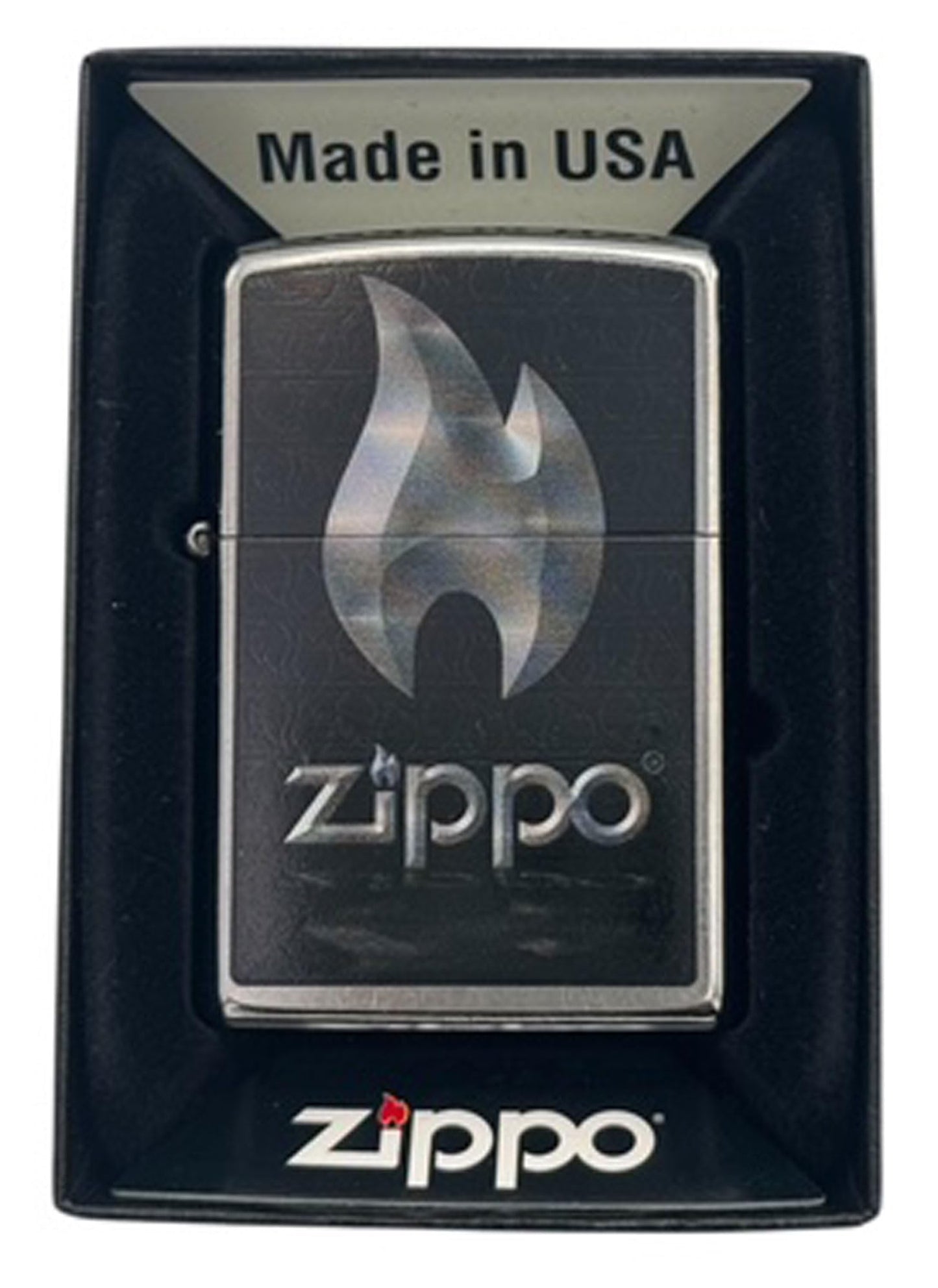 Personalized American Classic Elegant Design Lighter Zippo - Free Engraving - Christmas, Halloween & Valentines Day Gift (Gold HP)