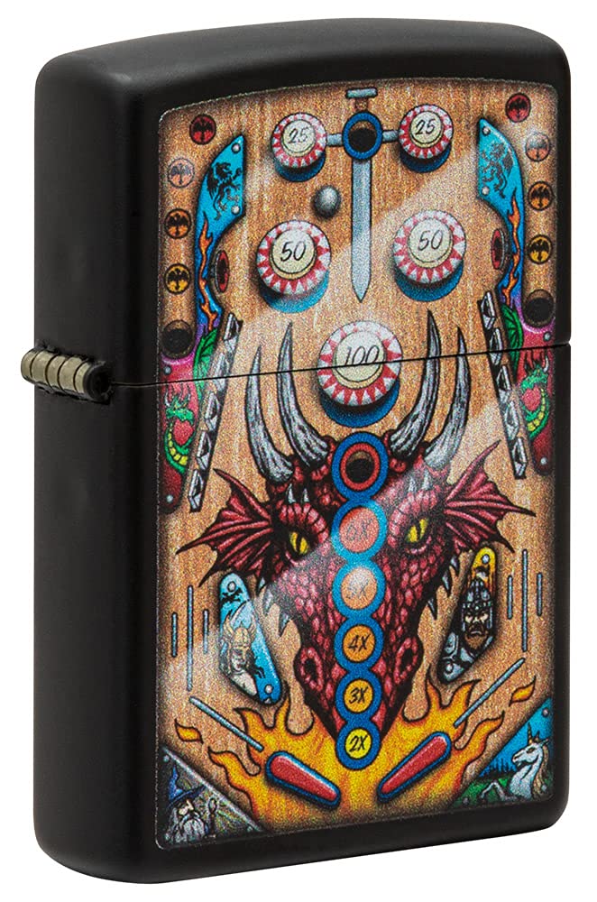 Zippo Tiger and Dragon Design Pocket Lighter, One Size