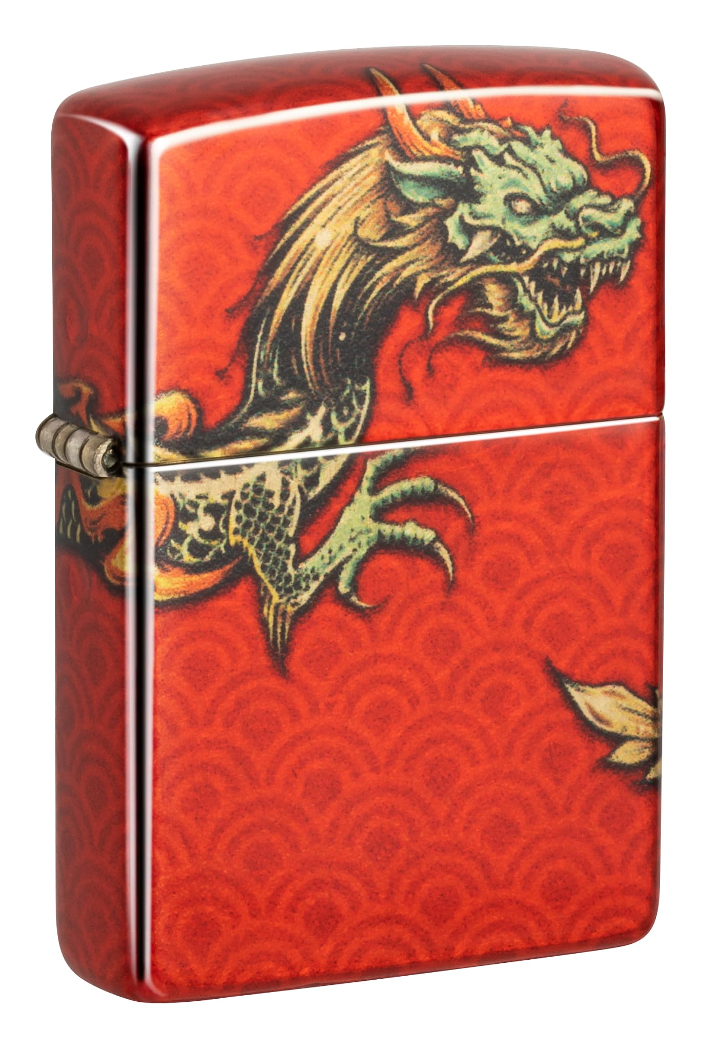 Zippo Tiger and Dragon Design Pocket Lighter, One Size