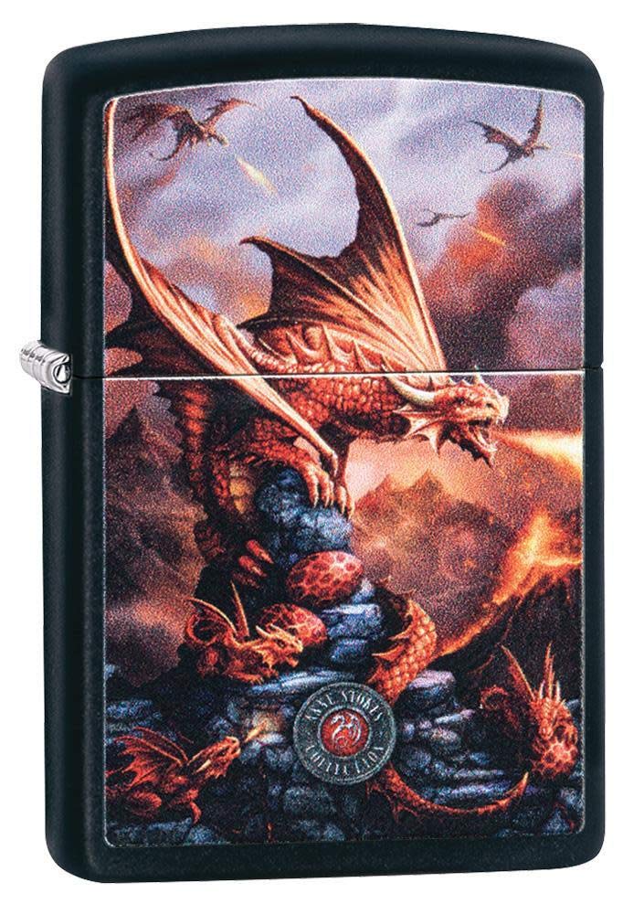Zippo Tiger and Dragon Design Pocket Lighter, One Size