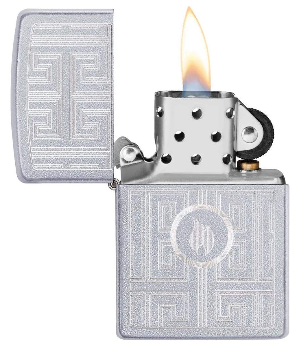 Personalized American Classic Elegant Design Lighter Zippo - Free Engraving - Christmas, Halloween & Valentines Day Gift (Gold HP)