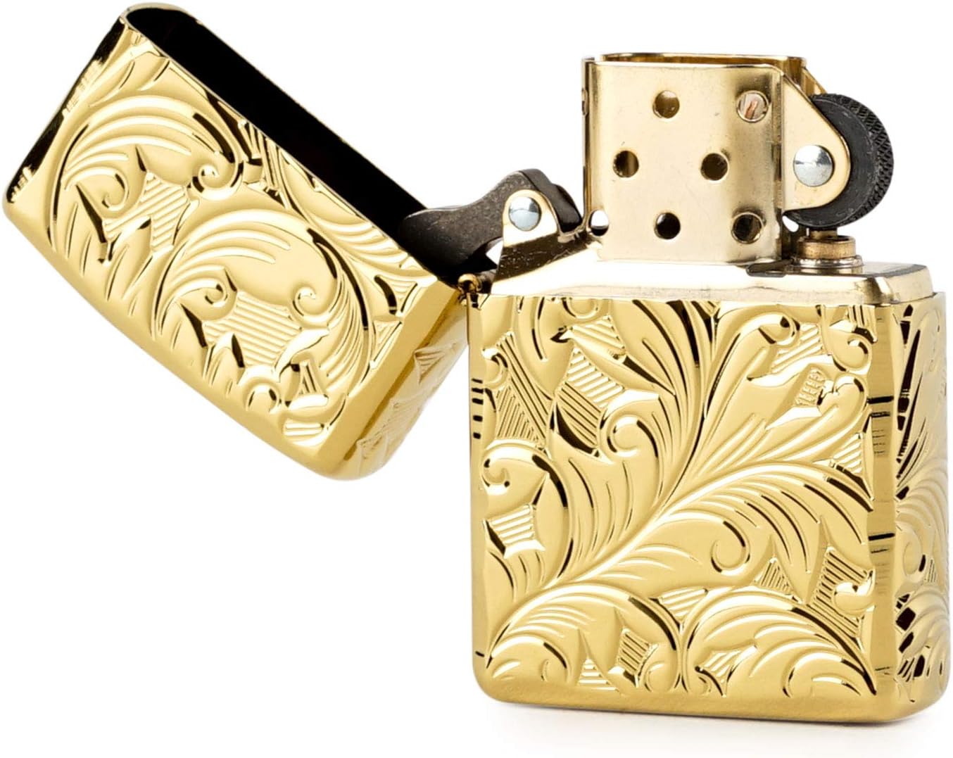 Zippo 5-Sided Engraving 5NC-Leaf B