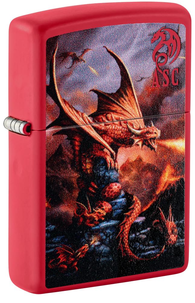 Zippo Dragon Fusion Design 540 Tumbled Brass Pocket Lighter