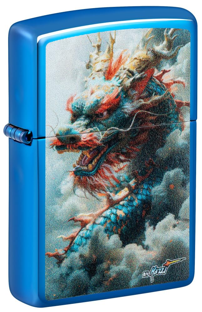 Zippo Dragon Fusion Design 540 Tumbled Brass Pocket Lighter