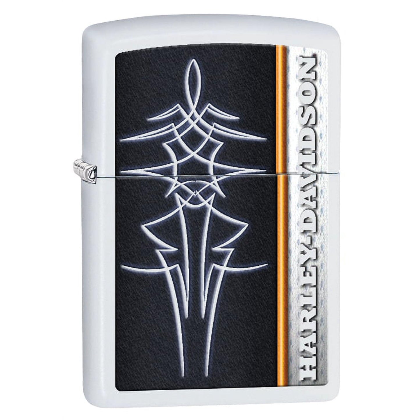 Personalized Zippo Harley-Davidson Windproof Oil Lighter Engraving - Christmas, Halloween & Valentines Day Gift (Black Ice)