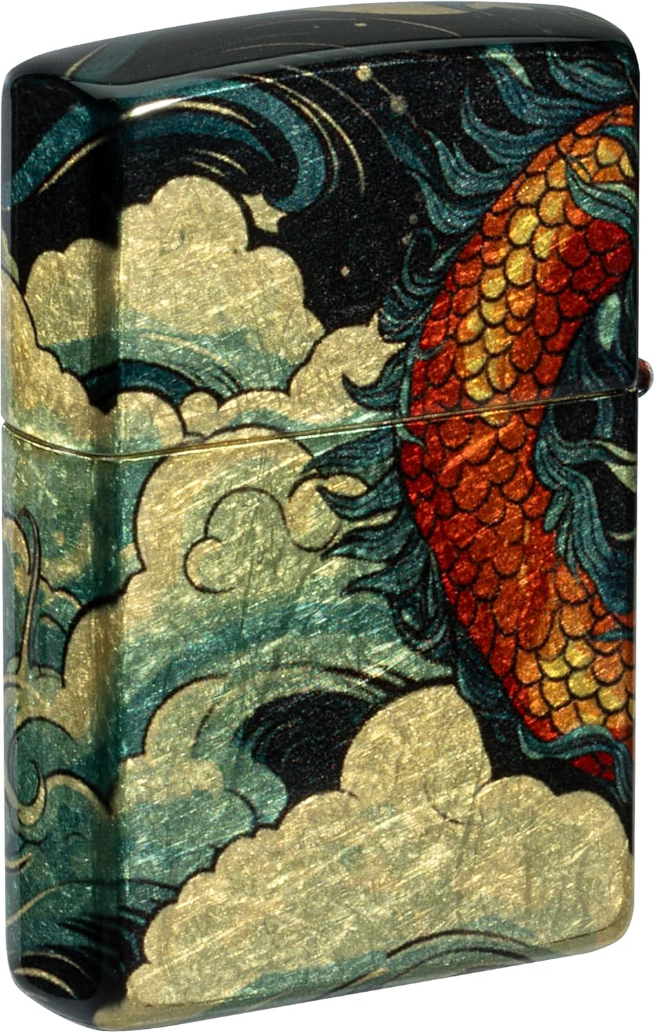 Zippo Dragon Fusion Design 540 Tumbled Brass Pocket Lighter