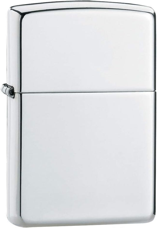 Zippo High Polish Sterling Armor Pocket Lighter, Silver